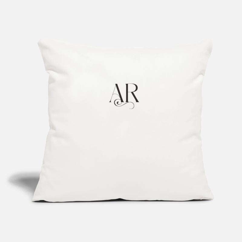 Classic Elegance AR Monogram Sofa pillowcase 17,3'' x 17,3'' (45 x 45 cm)