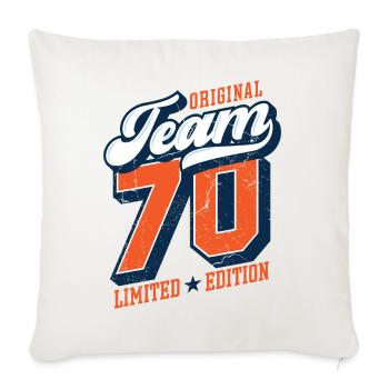 Original Team 70 - Limited Edition - Sofa pillowcase 17,3'' x 17,3'' (45 x 45 cm) - natural white - Front