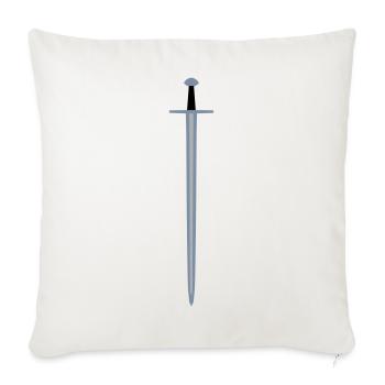 Sword - Sofa pillowcase 17,3'' x 17,3'' (45 x 45 cm) - natural white - Front
