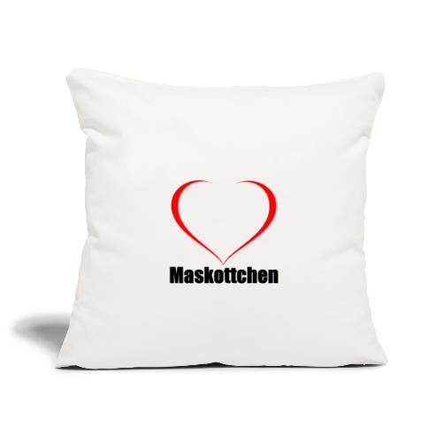 Herz Maskottchen - Sofa pillowcase 17,3'' x 17,3'' (45 x 45 cm)