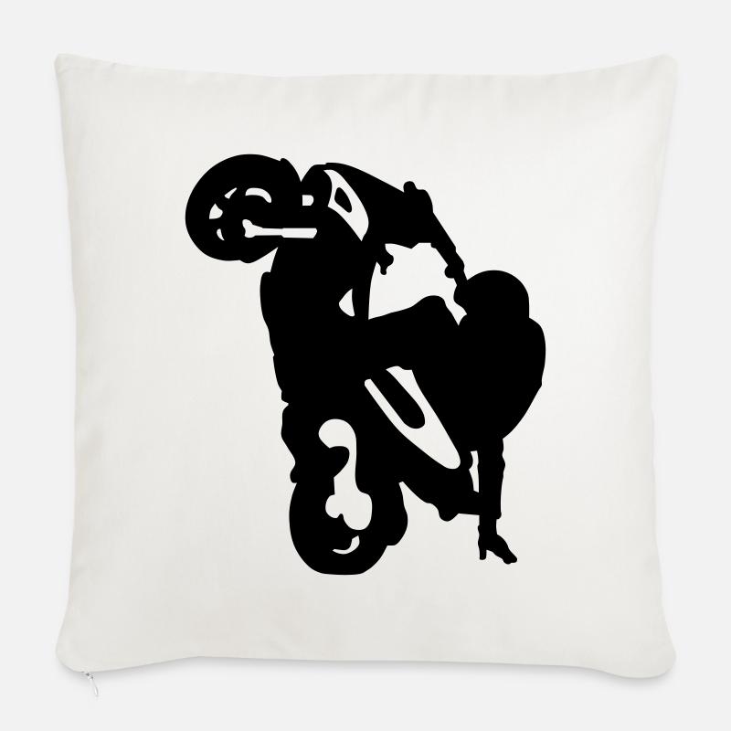 roller stunt Housse de coussin décorative 45 x 45 cm