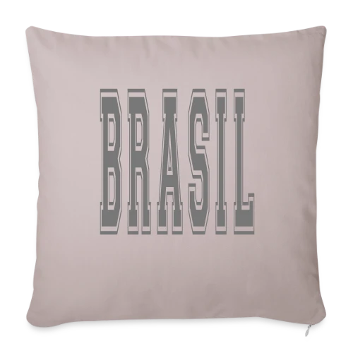 Fierté Brésilienne Football - Housse de coussin décorative 45 x 45 cm