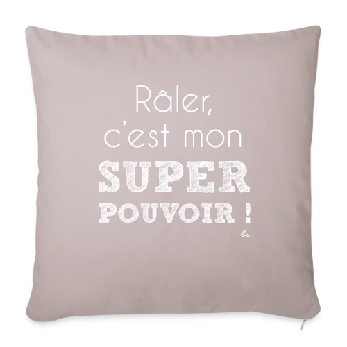Mon Super Pouvoir : Révélez Votre Force Intérieure - Housse de coussin décorative 45 x 45 cm