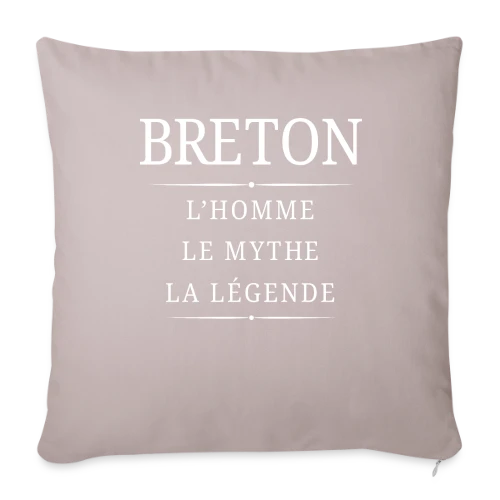 Breton Légende - Housse de coussin décorative 45 x 45 cm