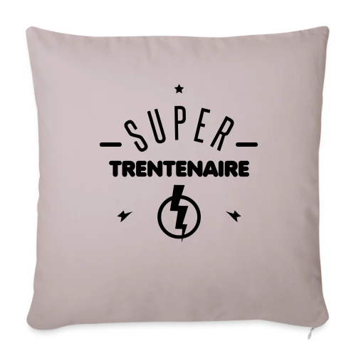 Super Trentenaire : L'Âge d'Or avec Humour - Housse de coussin décorative 45 x 45 cm