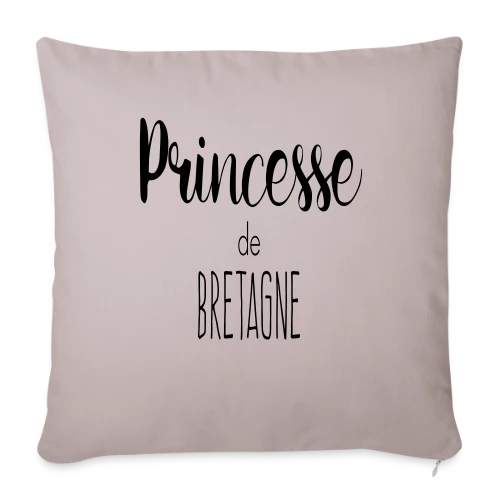 Princesse de Bretagne - Housse de coussin décorative 45 x 45 cm
