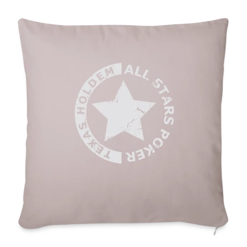 Poker All Stars: Texas Hold'em Légendes - Housse de coussin décorative 45 x 45 cm