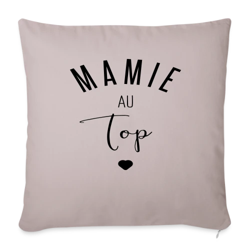 Super Mamie - Housse de coussin décorative 45 x 45 cm