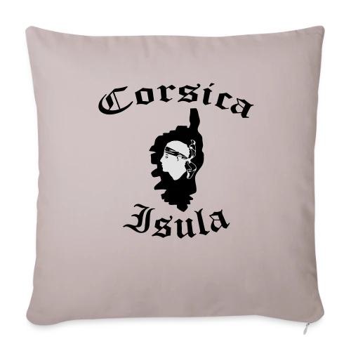 Corsica Isula Vintage - Housse de coussin décorative 45 x 45 cm