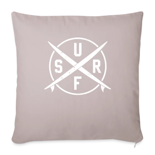 T-shirt Surfen | L'Essence de la Glisse - Housse de coussin décorative 45 x 45 cm