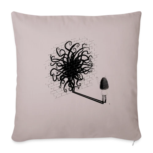Maman, je suis le Kraken ! - Housse de coussin décorative 45 x 45 cm