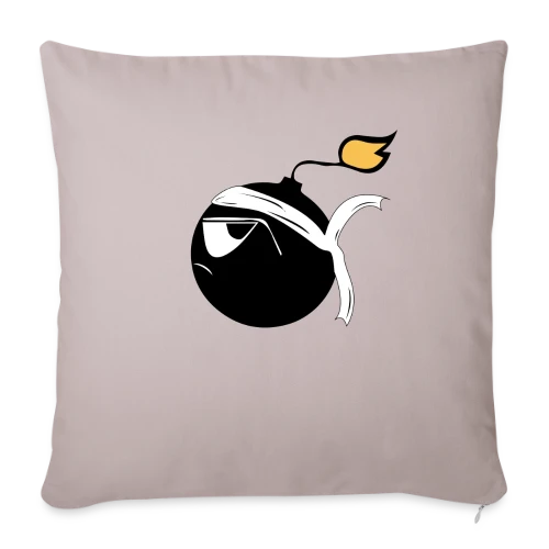 Bombe Corse Rebelle - Housse de coussin décorative 45 x 45 cm