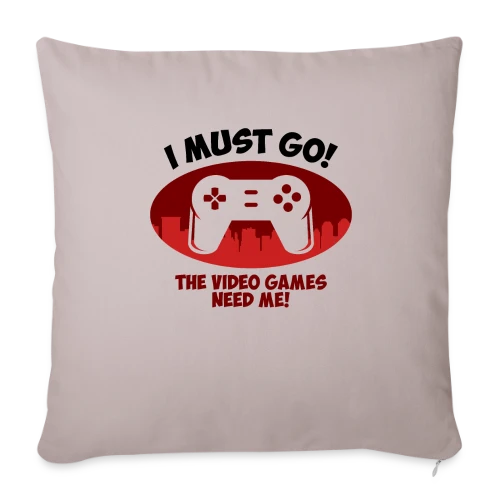 Totalement Gaming ! - Housse de coussin décorative 45 x 45 cm