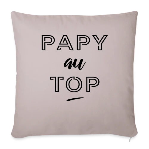 Super Papy - Housse de coussin décorative 45 x 45 cm