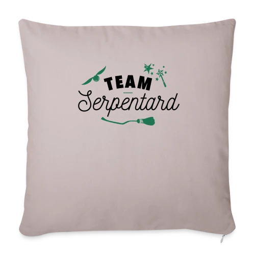 T-shirt Team Serpentard - Fier et Ambitieux - Housse de coussin décorative 45 x 45 cm