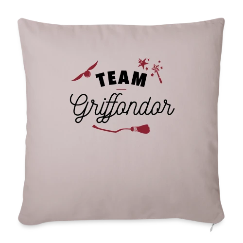 Team Gryffondor - Housse de coussin décorative 45 x 45 cm