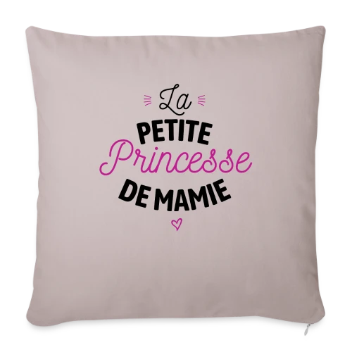 Ma Princesse de Mamie Adorée - Housse de coussin décorative 45 x 45 cm