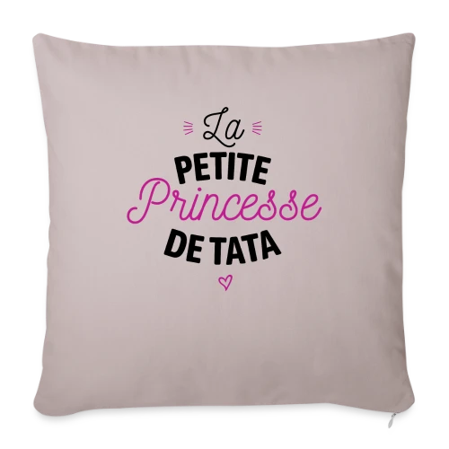 Ma Princesse de Tata - Housse de coussin décorative 45 x 45 cm