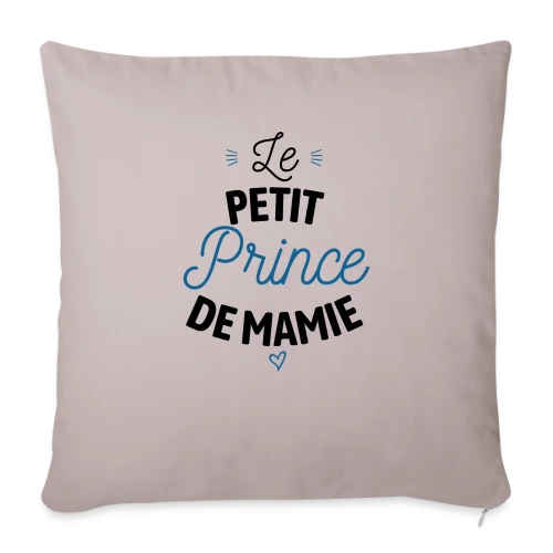 T-shirt Mon Petit Prince de Mamie - Housse de coussin décorative 45 x 45 cm