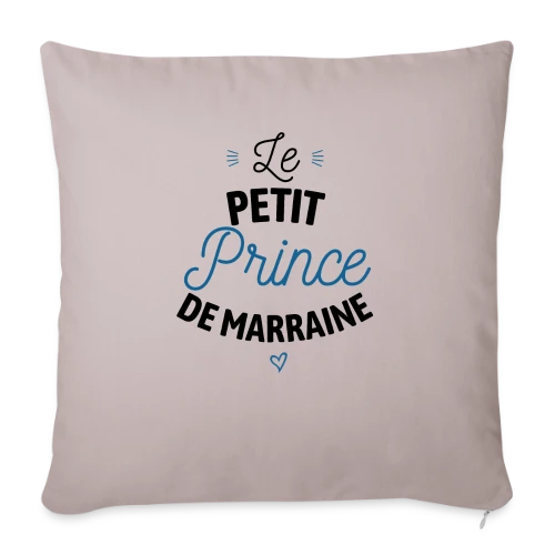 Mon Petit Prince de Marraine - Housse de coussin décorative 45 x 45 cm