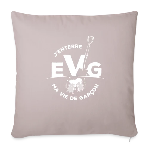 EVG Futur Marié - Housse de coussin décorative 45 x 45 cm