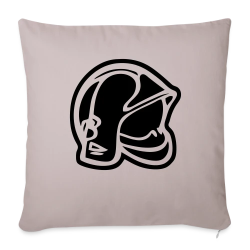 Casque de Pompier – Héroïsme Quotidien - Housse de coussin décorative 45 x 45 cm
