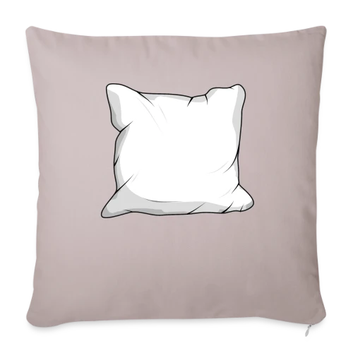 Cocon Douillet Blanc - Housse de coussin décorative 45 x 45 cm