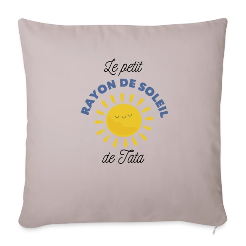 Le Rayon de Soleil de Tata - Housse de coussin décorative 45 x 45 cm