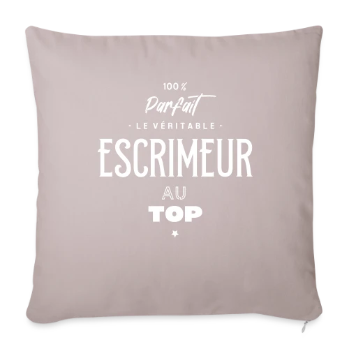 Escrimeur d'Élite - Housse de coussin décorative 45 x 45 cm
