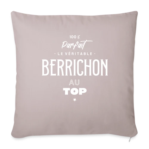 T-shirt Berrichon Authentique & Fier - Housse de coussin décorative 45 x 45 cm