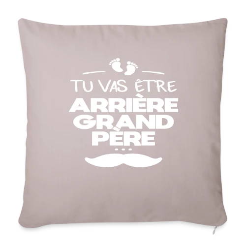 Le Super Futur Arrière-Grand-Père - Housse de coussin décorative 45 x 45 cm