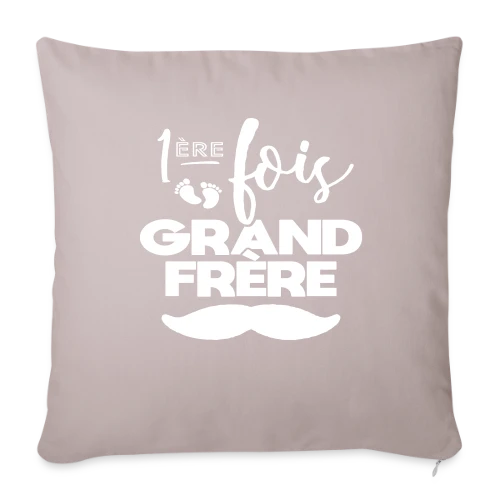 T-shirt Futur Grand Frère - Housse de coussin décorative 45 x 45 cm