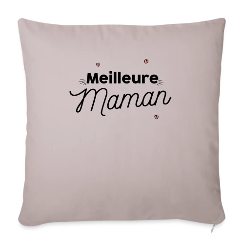 Meilleure Maman : Le Cadeau Parfait pour Elle - Housse de coussin décorative 45 x 45 cm