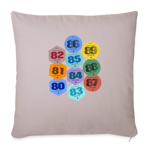 Vignette Auto Rétro Années 80 - Housse de coussin décorative 45 x 45 cm