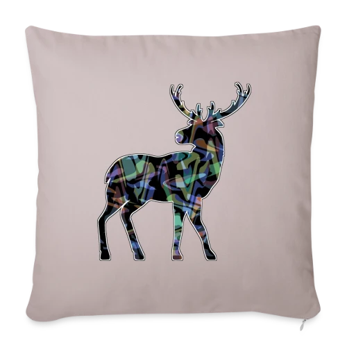 Majestueux Cerf - Housse de coussin décorative 45 x 45 cm