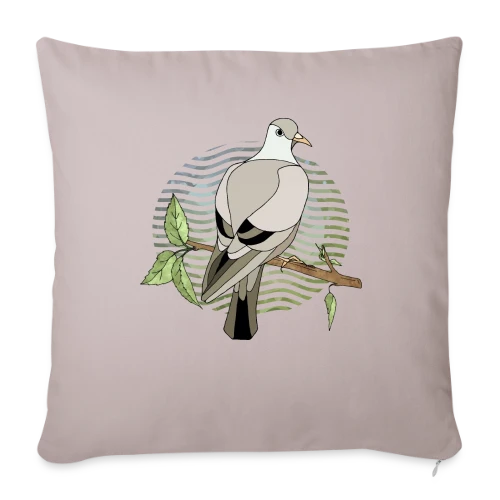 Oiseau Majestueux - Housse de coussin décorative 45 x 45 cm