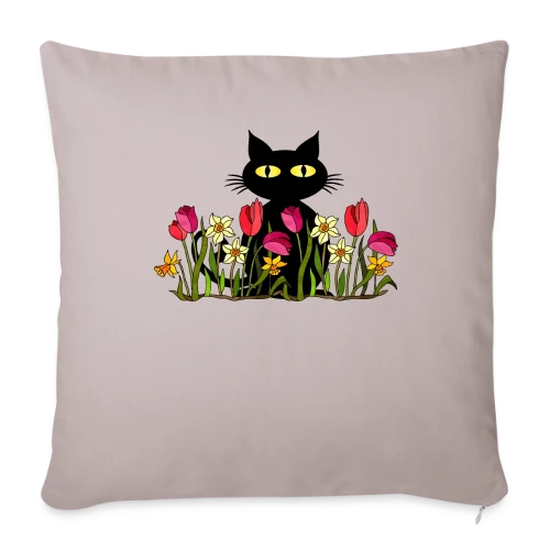 L'Esprit Félin - Housse de coussin décorative 45 x 45 cm