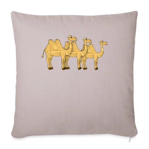 Chameau du Désert Stylé - Housse de coussin décorative 45 x 45 cm