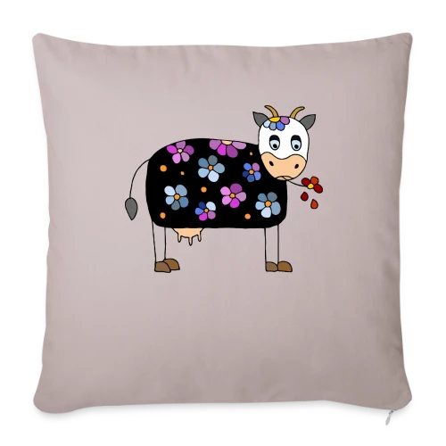 La Vache Rigolote - Housse de coussin décorative 45 x 45 cm