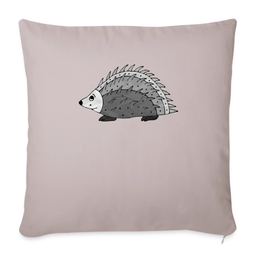 L'Hérisson Malicieux - Housse de coussin décorative 45 x 45 cm