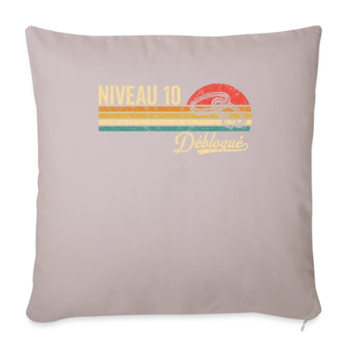 Niveau 10 Mariage Vintage - Housse de coussin décorative 45 x 45 cm
