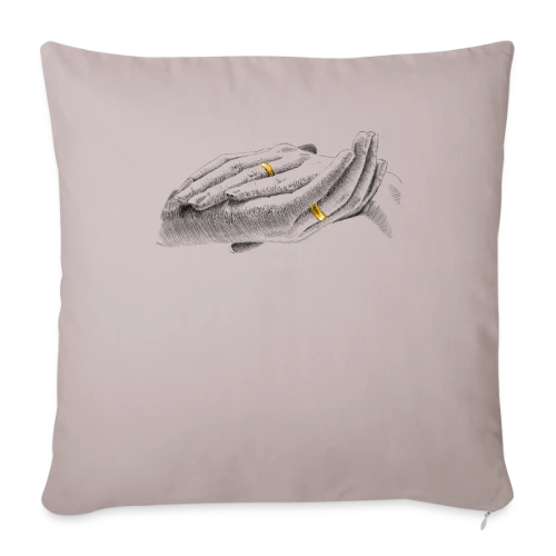 Célébration Mariage Humour - Housse de coussin décorative 45 x 45 cm