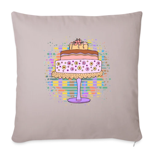 L'Élégance du Nombre 3003 - Housse de coussin décorative 45 x 45 cm