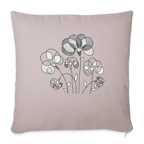 Art Digital Abstrait 3515 - Housse de coussin décorative 45 x 45 cm