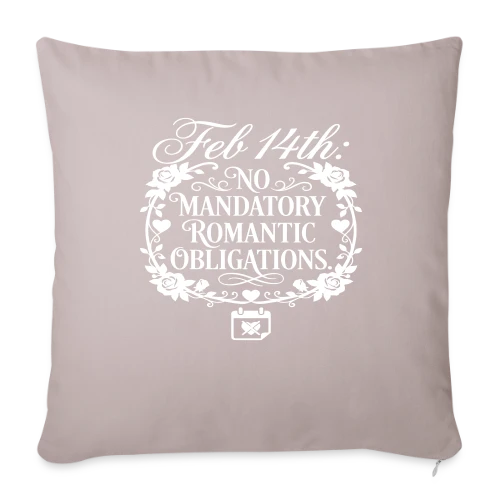 Douce Romance - Housse de coussin décorative 45 x 45 cm