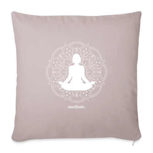 T-Shirt Yoga: Harmonie Corps & Esprit - Housse de coussin décorative 45 x 45 cm