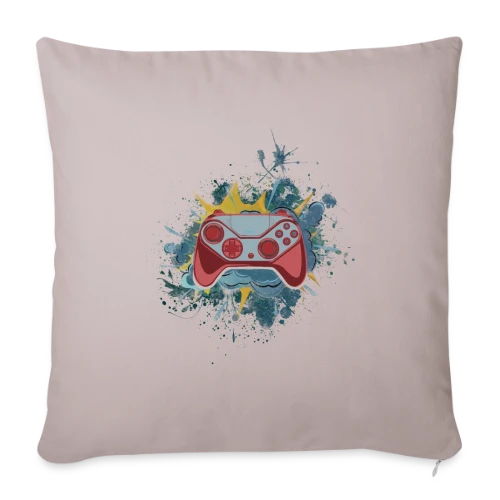 Fan de Gaming - Housse de coussin décorative 45 x 45 cm