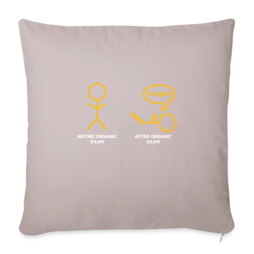 Blague Chimie Diène - Housse de coussin décorative 45 x 45 cm