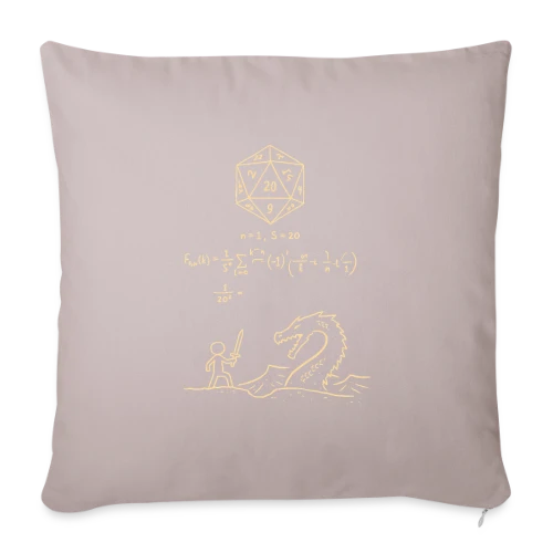 S-20_2 - Design Minimaliste Geek - Housse de coussin décorative 45 x 45 cm