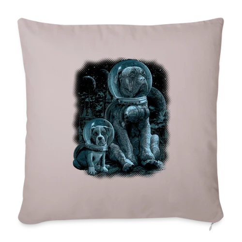 Nostalgie Cosmique : Explorateur des Étoiles - Housse de coussin décorative 45 x 45 cm